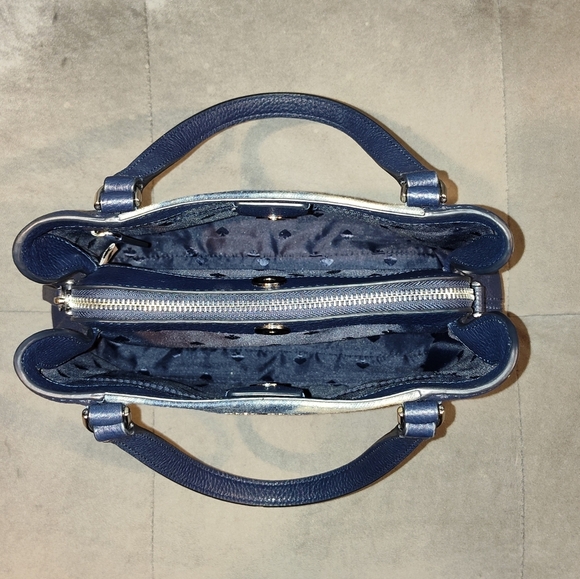 NWOT Kate Spade RARE Denim Tye Dyed Crossbody Tote - Picture 3 of 16